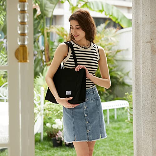 Valleycomfy Corduroy Tote Bag for Women Travel Crossbody Bag Purse Women Shoulder Bags Work Handbags Everyday Hobo Bag 6