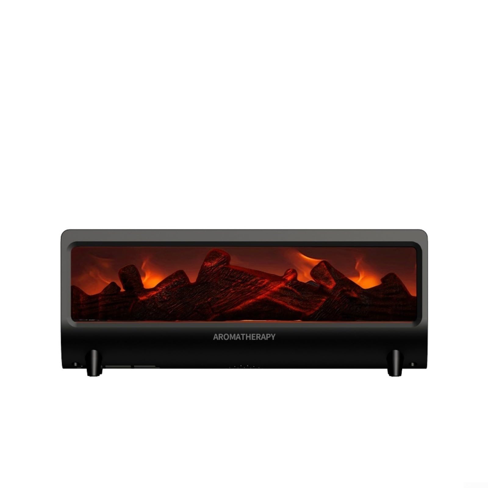 Umidificatore per aromaterapia effetto fiamma, con timer a 3 velocità, diffusore d'aria silenzioso di grande capacità, per camera da letto, soggiorno, ufficio, decorazione della casa, ABS