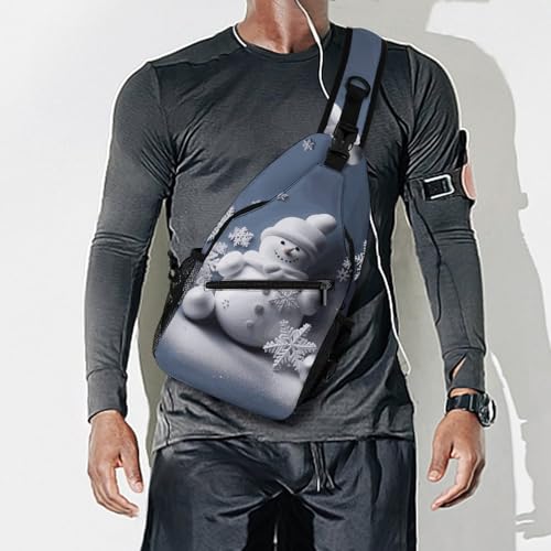 Morrales Sling Bag Deportivo Casual para Hombre y Mujer miniatura 7