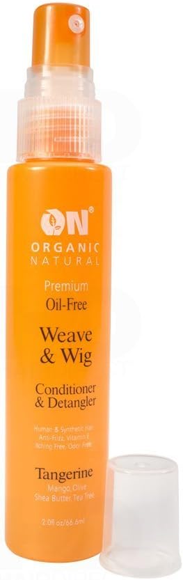 ON Organic Natural Premium Oil-Free Weave & Wig Conditioner & Detangler Tangerine 60ml