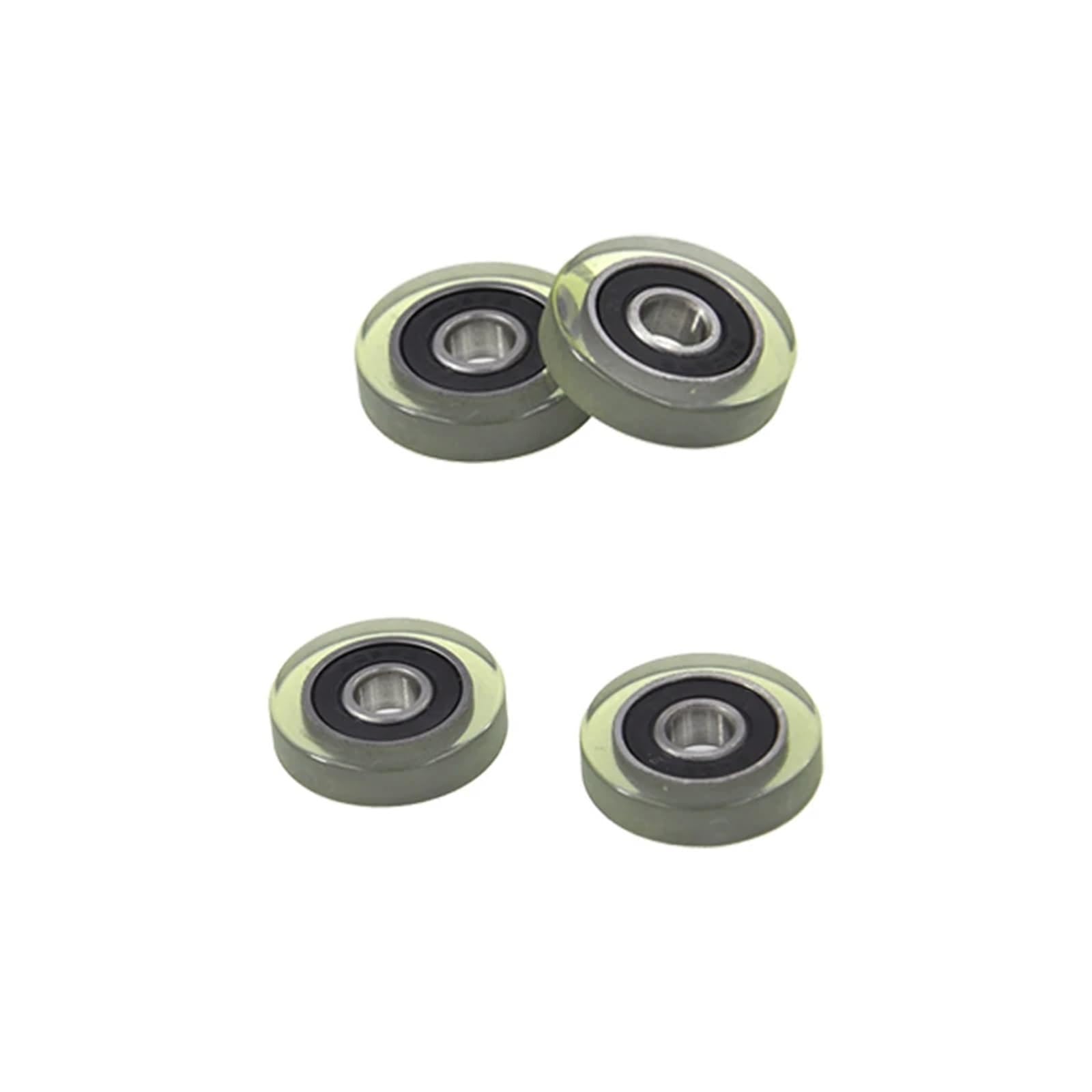 Roue de guidage de poulie PU60830-7 anti-vibration : le roulement polyuréthane sans entretien