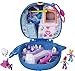 Polly Pocket- Cofanetto Amici delle Nevi con Micro Bambole Polly e Lila, Cane, Slitta, Orso Polare e Accessori Giocattolo per Bambini 4+Anni, GKJ52