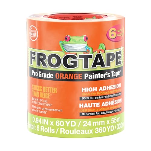 FrogTape ProGrade Orange Painters Tape (6 Rolls)