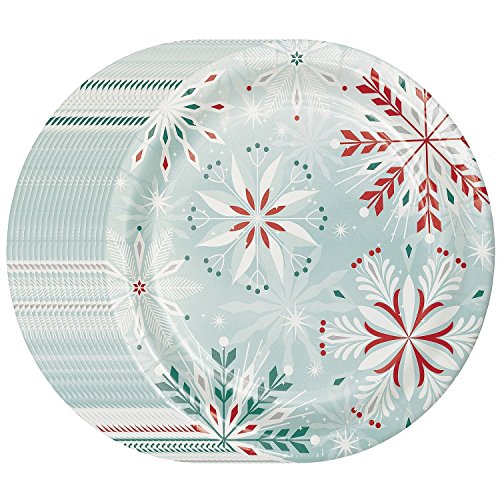 Member's Mark Wonderland Frost Paper Plates, 10.25