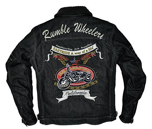 Amazon.co.jp: ランブル(RUMBLE) ワンパーセンターデニムジャケット