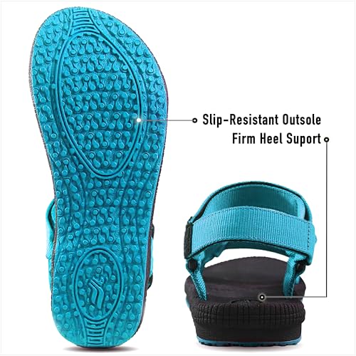 Image of Gold Pigeon Shoes SIMPLUS Lightweight Yoga Mat Cushion Sole. Womens Sandals with Back Strap for Travel, Hiking & Sport. Comfortable Water Sandals for Women.