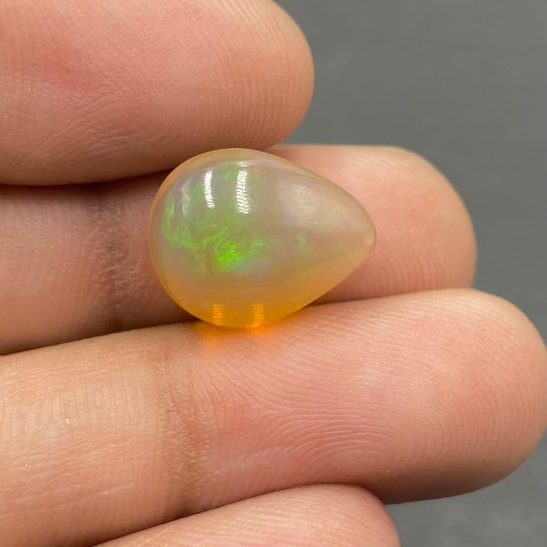 Opale éthiopienne véritable AAA : évitez les imitations avec ce cabochon - 3