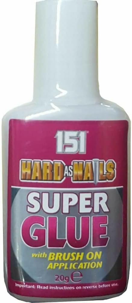 Hard As Nails Adhesive, Brush On Super Glue