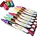 Chalk Markers - Mega 8 Pack - Premium Liquid Chalk Marker Pen with Reversible Tip - Child Friendly - Perfect for Chalkboards, Bistro, Windows, Glass, Labels, Whiteboards