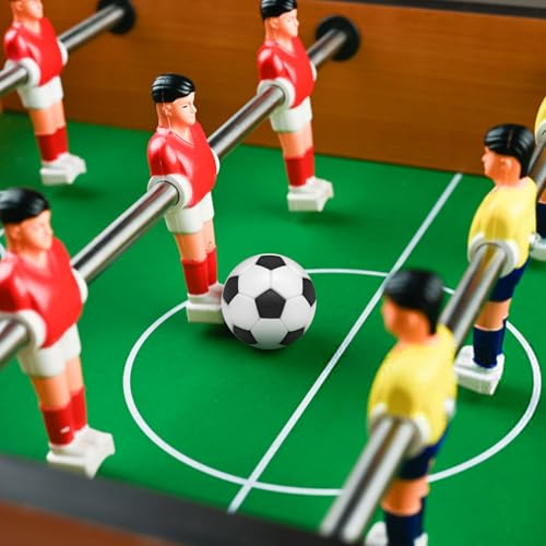 Naissgo 16 Stück Tischfußball Kickerbälle, Tischfussball Bälle Ersatzbälle, Tischfußball Kugeln Mini Ball (32MM/ 36MM)