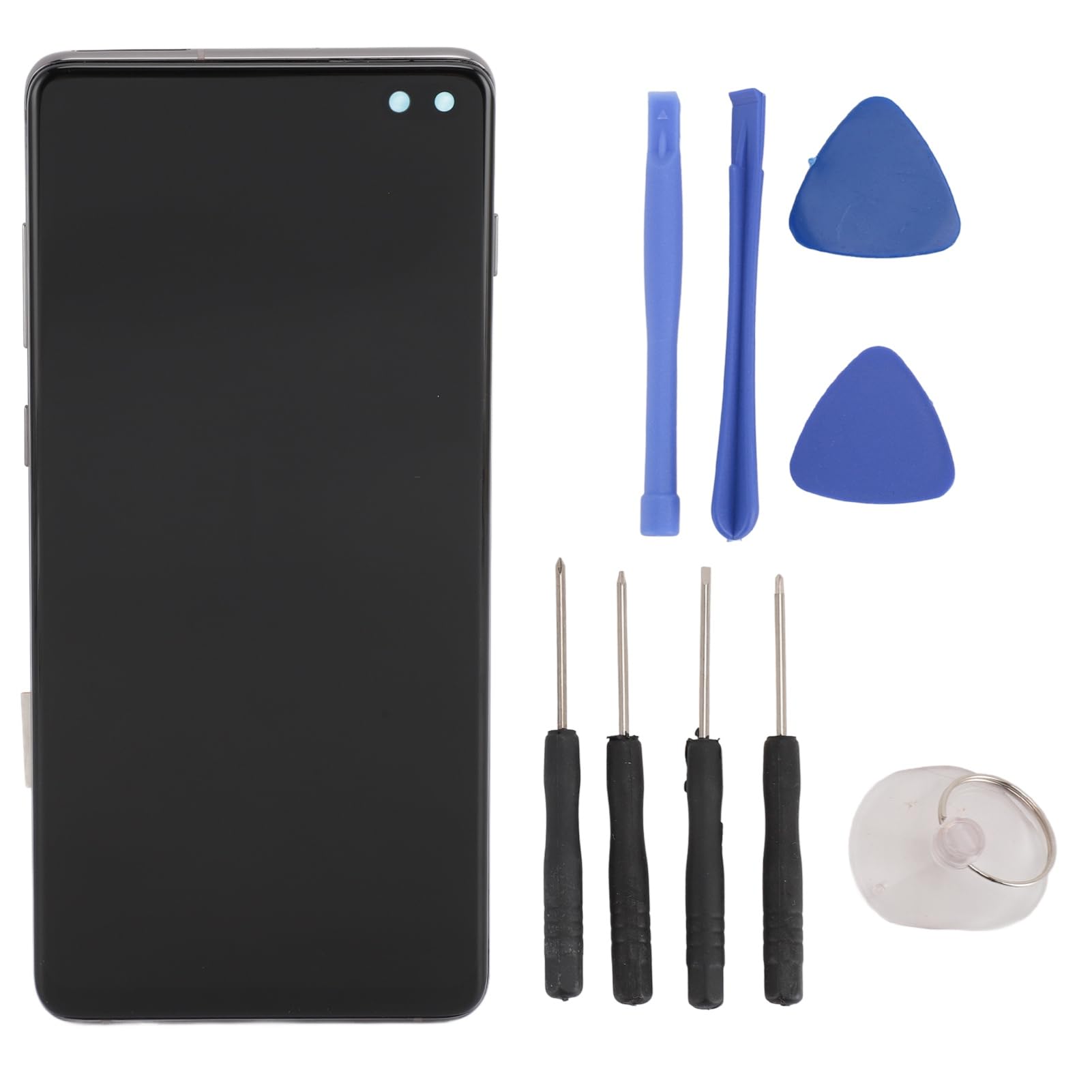 Naroote Gruppo Schermo LCD da 6,4 Pollici per Plus, Gruppo Display Digitalizzatore Touch TFT, Kit di Sostituzione dello Schermo con Strumenti di Riparazione, Ideale per la Riparazione del Telefono