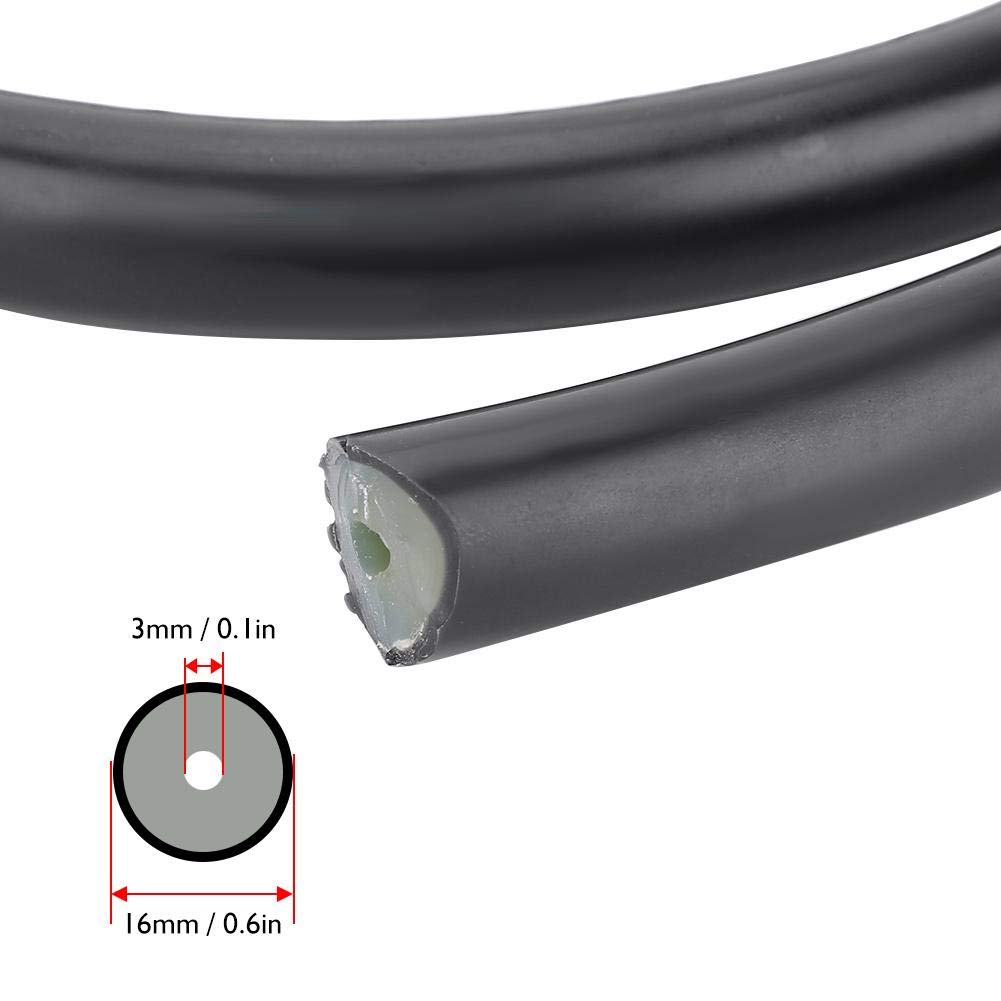 Tube en caoutchouc de chasse sous-marine, 3x16MM léger durable Durable bande de caoutchouc sous-marine Sling Tube de plongée sous-marine tube de latex pour le bricolage et remplacer l'ancien tube(1m)
