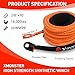 X MONSTER HMPE Synthetic Winch Rope 3/8