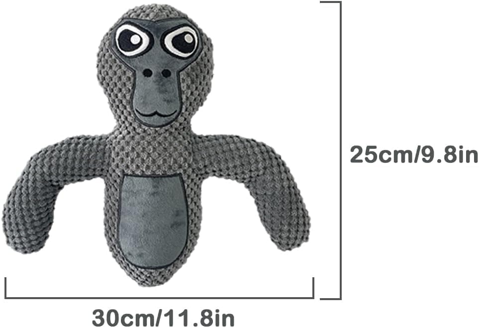 Zaino Peluche Gorilla Tag Monke – Peluche Anime, Giocattolo In Cotone, Multifunzione - Foto 2