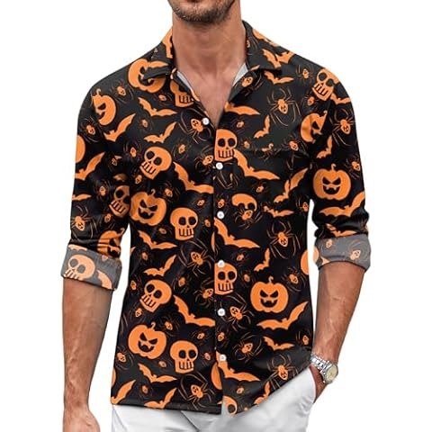 Chemise Halloween Hohololo Squelette XL Cover