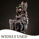 BESPORTBLE 2 Stück Eisgesprungene Kristallkugel Wasserbrunnen, Dekorative Glaskugel Ornamente Wasserbrunnen Feng Shui Kugel Kristallglaskugel Mit Ständer Als Heimbüro Dekoration, 4 * 5cm