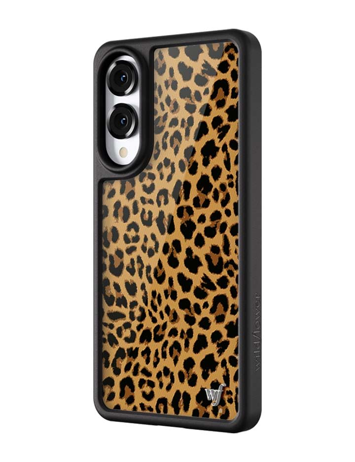 Coque Samsung S25 Edge Wildflower Meow haut de gamme imprimé léopard