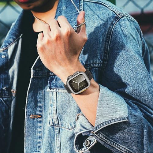 Suphart Metal Cases Compatible with Apple Watch Series 9/8/7 45mm Case - image 7
