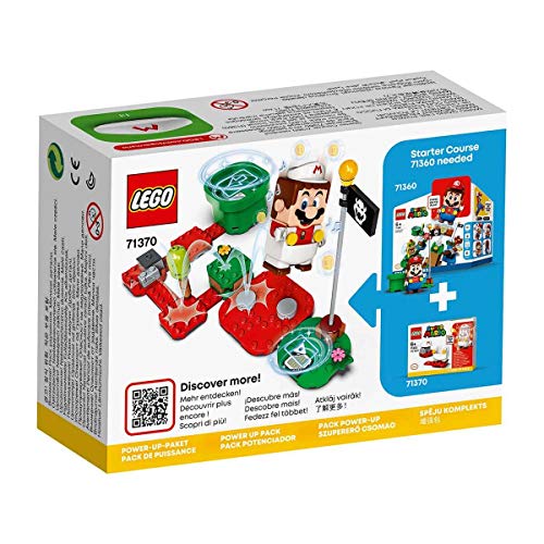 LEGO 71370 Super Mario Feuer-Mario - Anzug, Erweiterungsset, Feuer Power-Up Pack – Ansicht 3