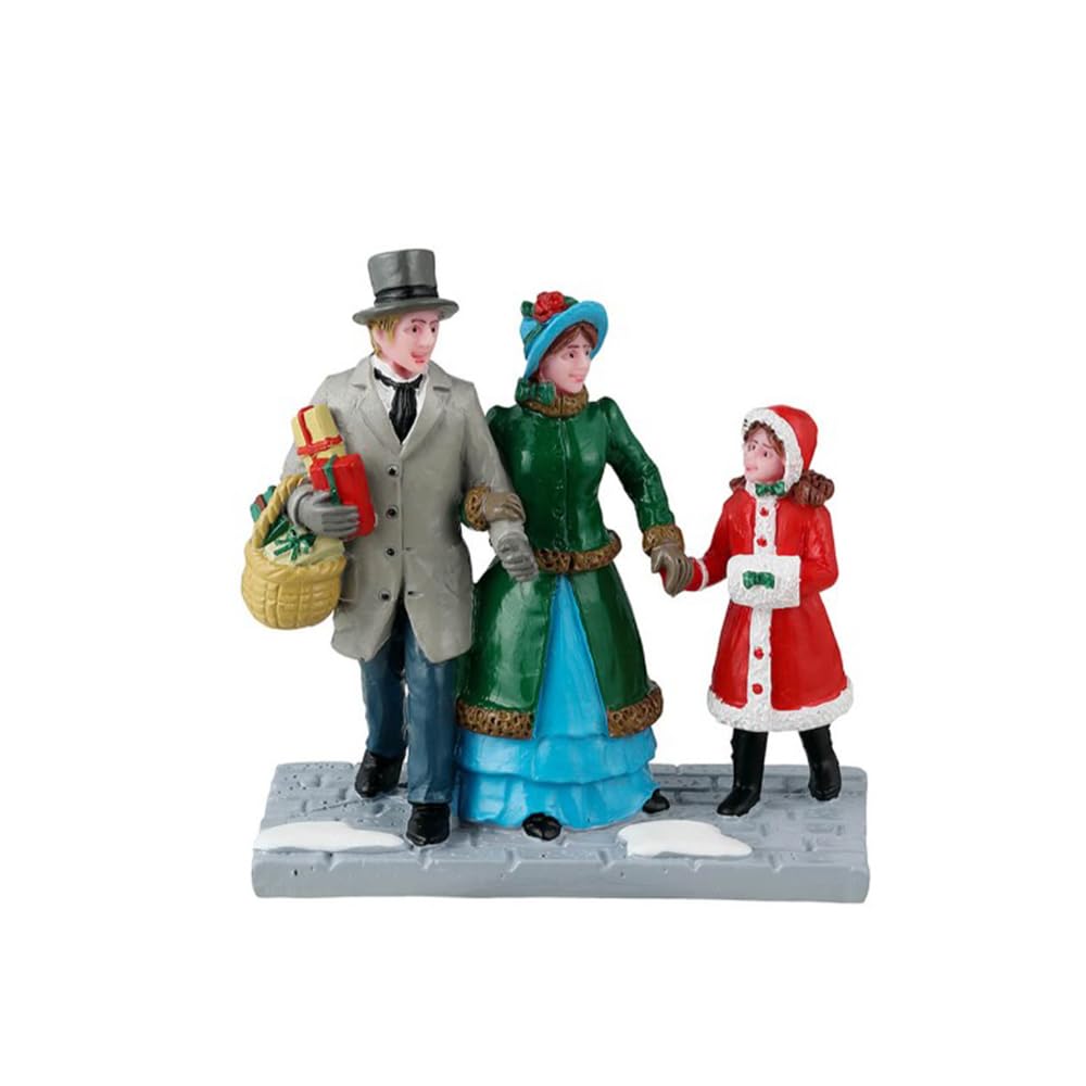 Amazon.com: Lemax Village Collection Christmas Eve Shopping