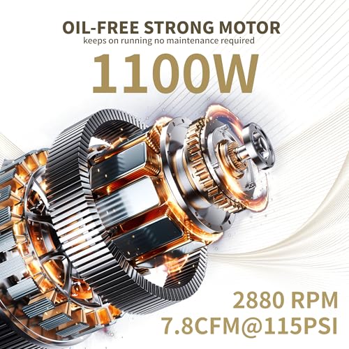 MZB 6.4 Gallon Ultra Quiet Air Compressor