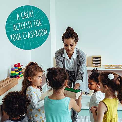 Really Good Stuff Morning Meeting Chips For Kids - Conversation Starters For Prek Through Elementary Classrooms - Students Learn & Improve Communication, Listening, & Vocabulary Skills - Sturdy & Waterproof - Included: 40 Unique Meeting Chips, 6Cm #TOP5