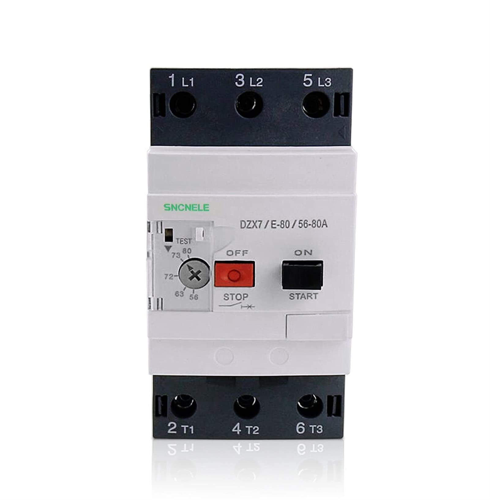 Disyuntor GV3-ME80 mpcb protector de motor trifásico regulable de 25-40a serie 56-80a