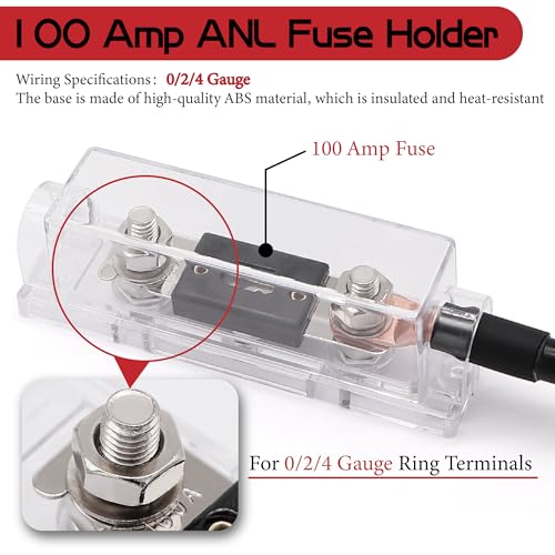 Image of 4 Gauge OFC AMP Wiring Kit,2000 watt Amp Wiring kit for Amplifier for Audio