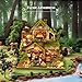 RHZN Miniature House Kit, Dollhouse Kit, Miniature Kit, DIY Mini House Building Kit for Adult, Forest Adventure