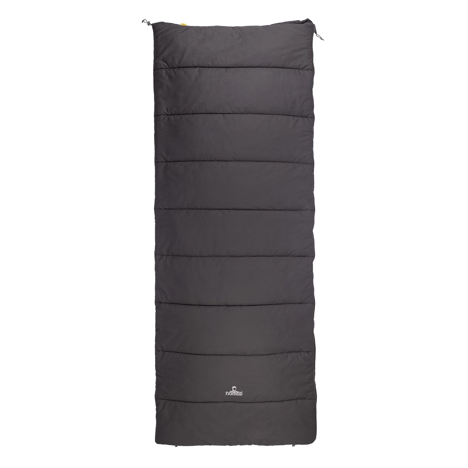 NOMAD® Blazer Schlafsack Deckenmodell | Bis 190cm Körpergröße | Baumwolle | Zum Aufzippen | Zugluftstreifen | Zwei-Wege-Reißverschluss | Inkl. Abdeckung