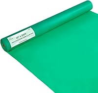 Vista 43 de Craft And Party, Rollo de plástico para cubierta de mesa color verde manzana, 40 pulgadas x 100 pies, rollo de plástico resistente para cubierta