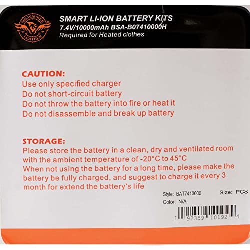 Milwaukee Leather Batteryjackt Universal Battery Pack (For Jackets) #TOP5