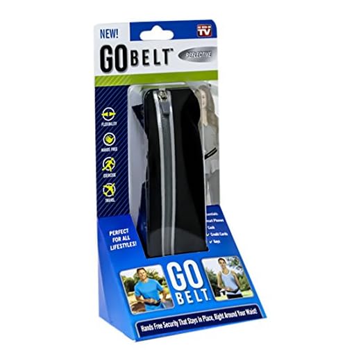 GO Belt – As Seen on TV – Extra Stretchy - 2 Expandable Pockets