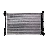 Lynol Cooling System Complete Aluminum Radiator Direct Replacement Compatible With 2001-2007 Mercedes Benz W203 C Class C200 C230 C240 C280 C320 C350 C32 AMG V6 3.2L 3.5L