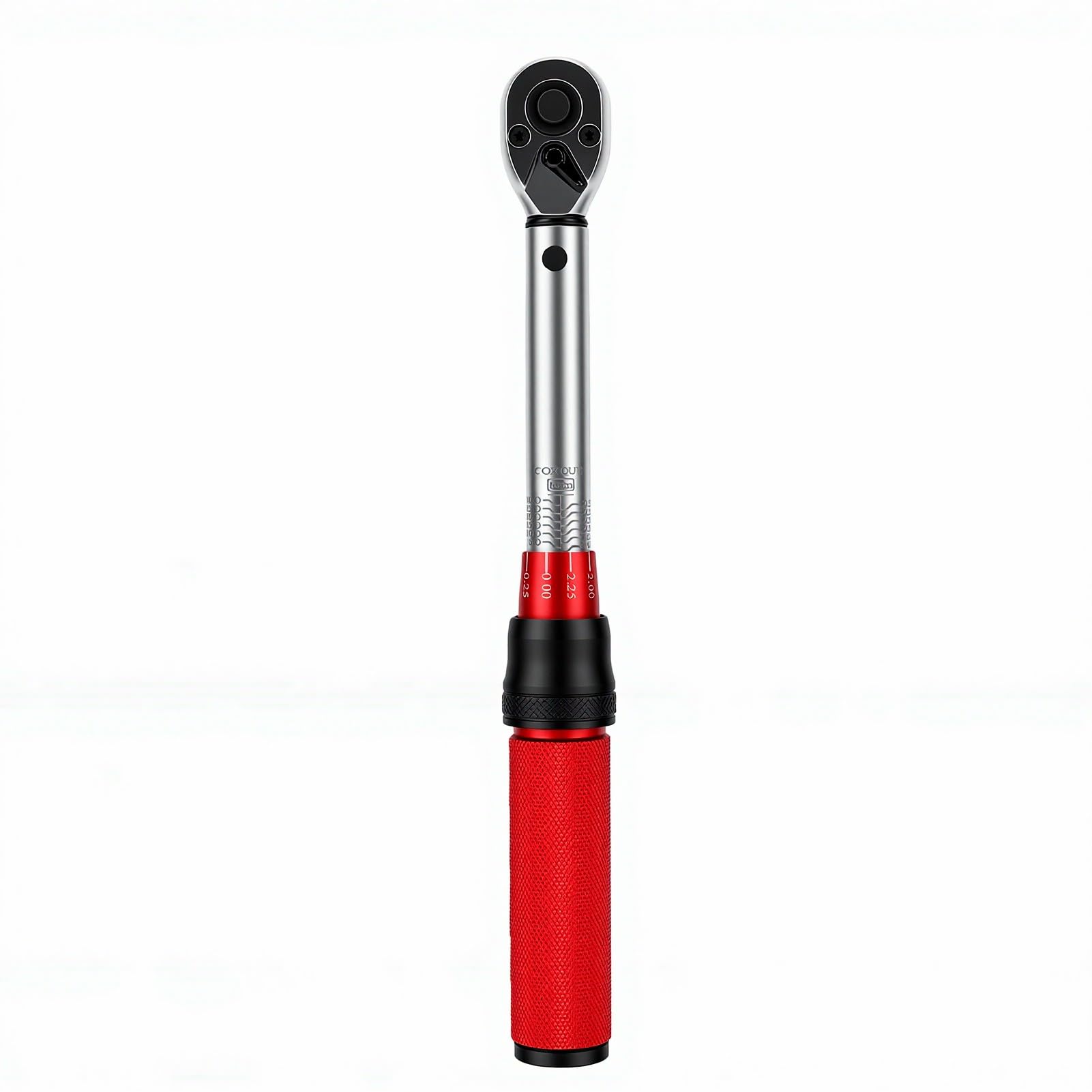 ViaGasaFamido Zestaw Kluczy Dynamometrycznych o Kącie Obrotu 5° Ergonomiczny i Trwały do ​​stali CRV Stosowanej w Lotnictwie Motoryzacyjnym (Zestaw do naprawy roweru 1/4" (5-25N).)