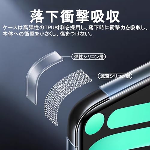 undefined PRODELI For iPad Mini7 ケース (A17 Pro, 2024, 第7世代) iPad mini6 (2021, 第6世代) 専用 ケース 8.3インチ クリア TPU 背面カバー 超軽量 薄型 耐衝撃 ワイヤレス 対応 iPad mini 7/6世代 保護カバー の商品画像 5