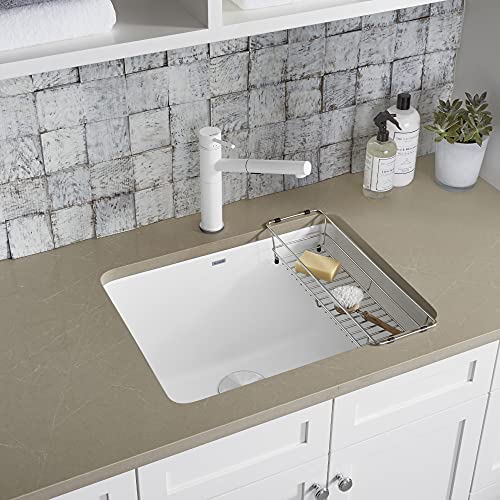 Blanco 401927 Liven Drop-In Or Undermount Laundry Sink, 25" L X 22" W X 12" D, White #TOP2