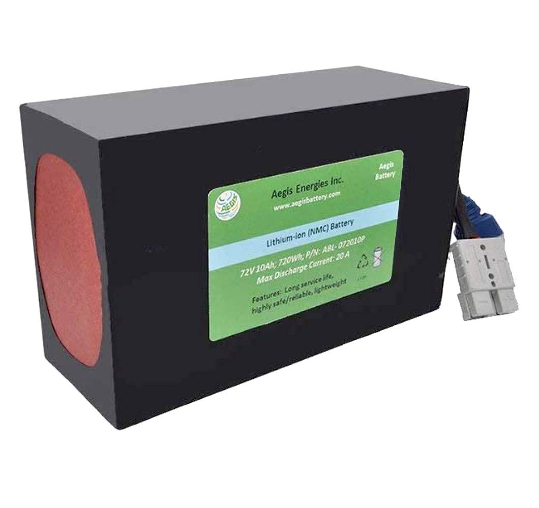 Buy Aegis Battery 72V 10Ah (Lithium Battery + Charger) Rechargeable