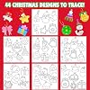 AJAZPER Christmas Foil Crafts for Kids, Christmas Crafts for Kids, DIY Art Craft Set, Creative Travel Activities, Kid Arts and Crafts Kits Gift for Girls and Boys Ages 4 5 6 7 8 9 10 Gifts Toys #3