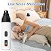 Silent Groom Pro Nail Grinder, 3 Grinding Quiet Electric Dog Nail Grinder, USB Rechargeable Pet Paws Grooming Smoothing Tool for Dogs Cats for Home Use