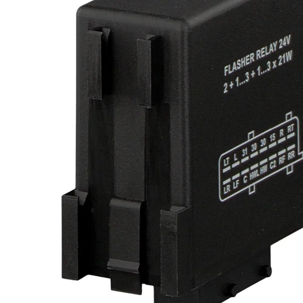 autopartes Unidad De Relé Intermitente De 24V Para Scania P Series SAAB 2159998 1401789 1328548 SCA206 21W Relé De Señal De Giro