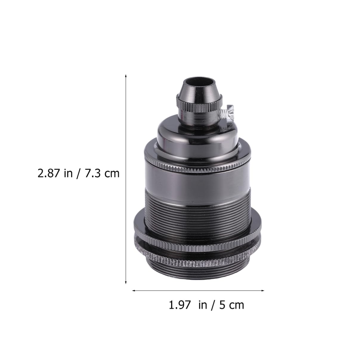 Gadpiparty 2 Pz adattatore presa e27 portalampada e27 attacco lampadina lampadario base
