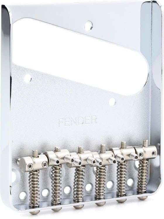 Amazon.com: Fender 6-Saddle Vintage Telecaster Bridge Kit for