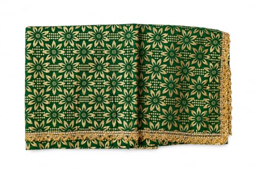 Peer Ki Chadar| Pir Baba Ki Hari Chadar for Mazaar Dargah chaddar Dargah Chunari/Baba ki Chadar Green Pack of 1
