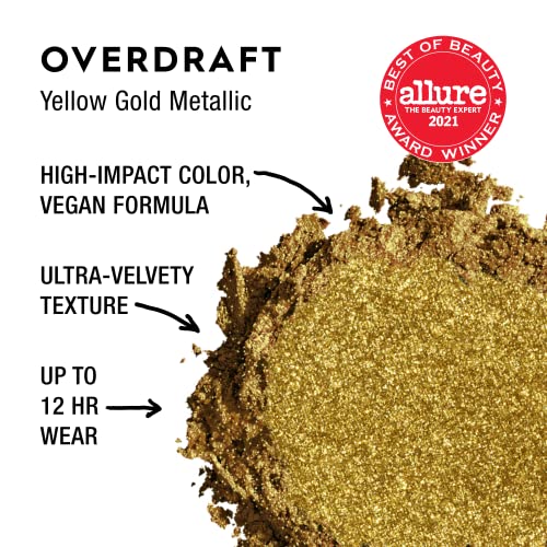 Urban Decay 24/7 Eyeshadow Compact - Award-Winning & Long-Lasting Eye Makeup - Up To 12 Hour Wear - Ultra-Blendable, Pigmented Color - Vegan Formula – Overdraft (Yellow Gold Metallic) #TOP1