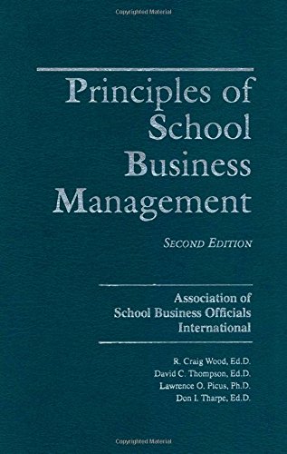 Principles of School Business Management
