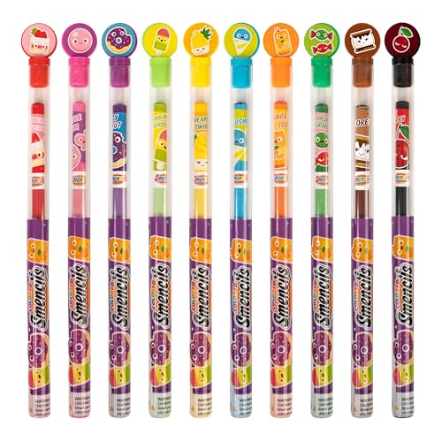 Scentco Colored Smencils – 10 Scented Colored Pencils for Kids - image 4