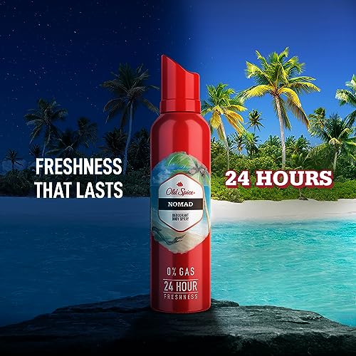 Old Spice Nomad No Gas Deodorant Body Spray Perfume for Men, 140 ml - Image 4