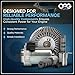 OEG Parts New Crank Position Sensor Compatible with 1995-2004 Volkswagen VW Jetta GLI GLS GLX 2.8L V6 & 1999-2003 VW Golf GTI GLS GTI GLX VR6 2.0L L4, 2.8L V6 021-957-147