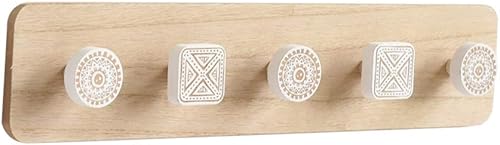 WYKDD - Gancho nórdico de madera para colgar en la pared, para el hogar, hotel, porche, sala de estar, colgar en la pared, gancho para llaves,